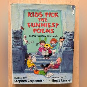 Kids Pick the Funniest Poems by Bruce Lansky, 1991 Hardcover